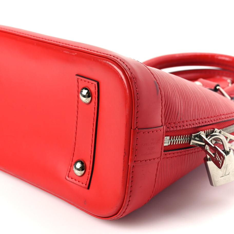 Louis Vuitton Epi Alma BB Coquelicot Image 8