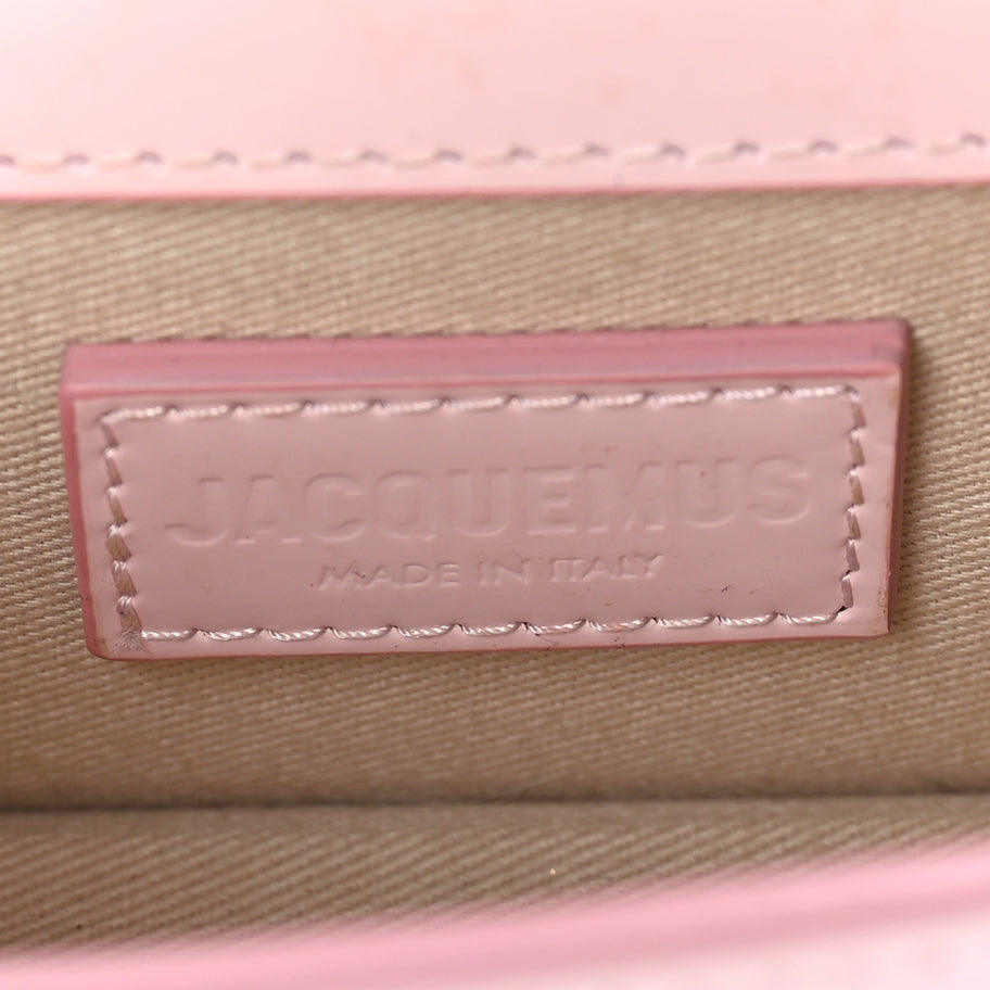 Jacquemus Glazed Calfskin Le Bambino Pale Pink Pale Pink Image 5