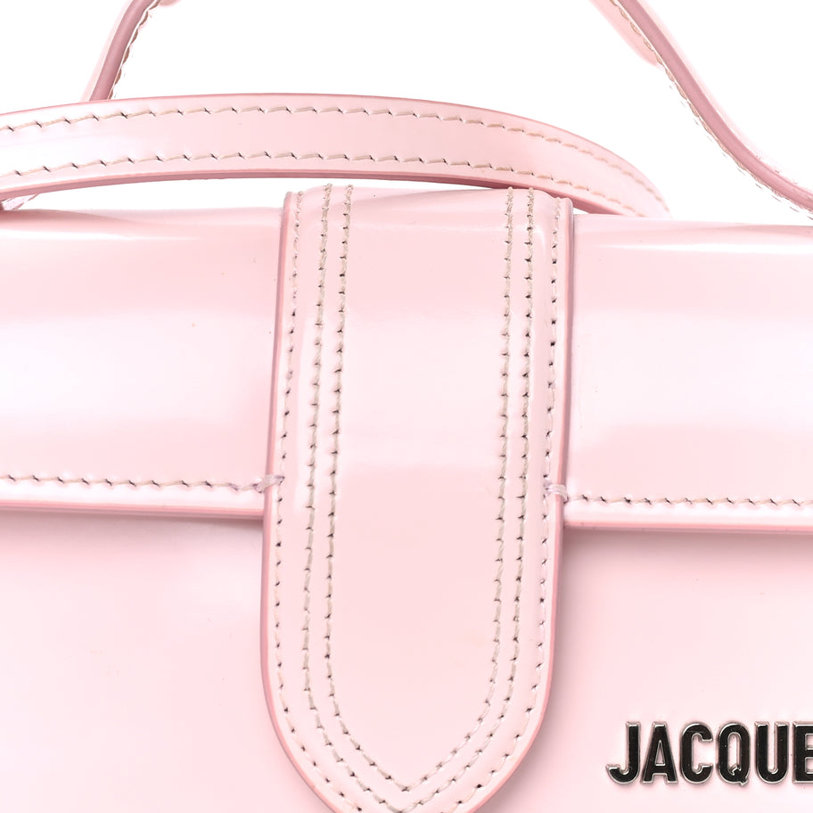 Jacquemus Glazed Calfskin Le Bambino Pale Pink Pale Pink Image 6