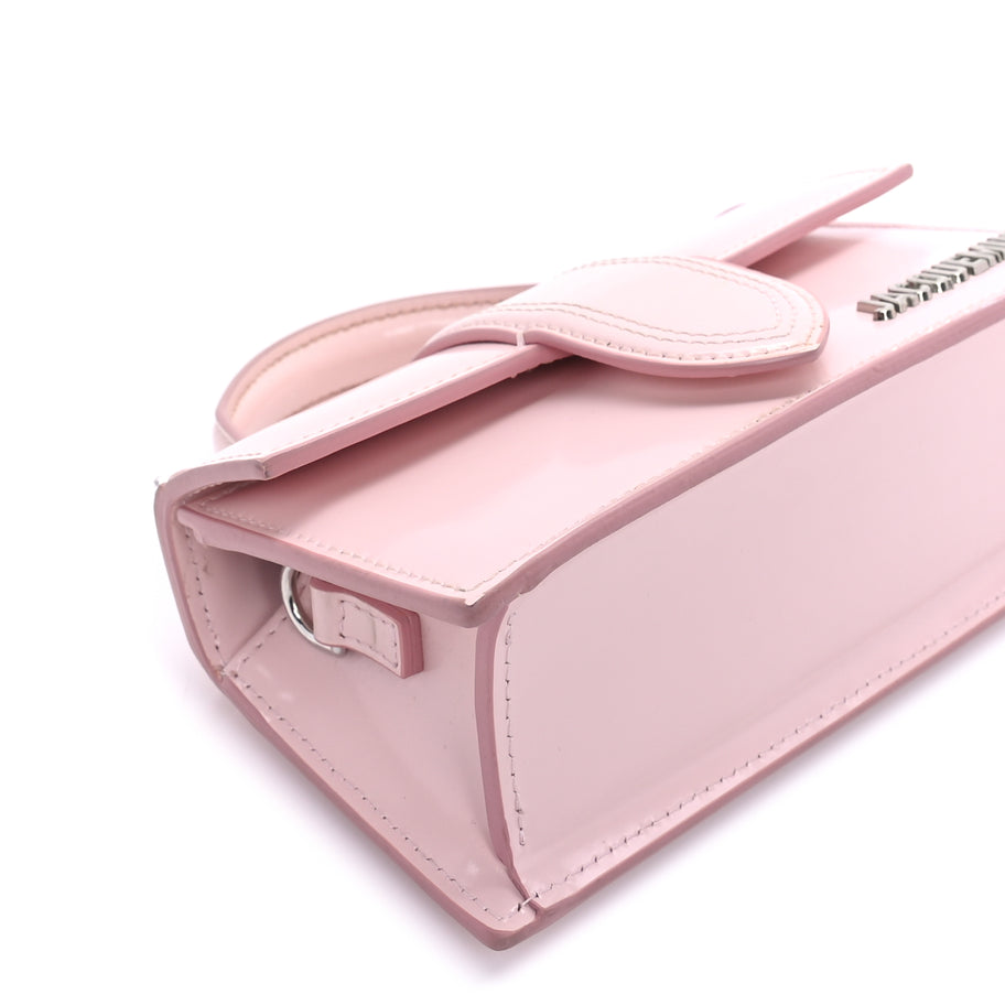 Jacquemus Glazed Calfskin Le Bambino Pale Pink Pale Pink Image 7
