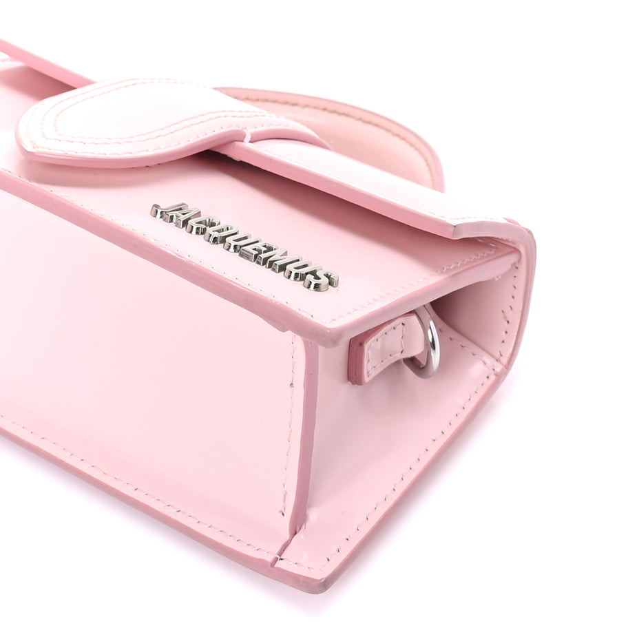 Jacquemus Glazed Calfskin Le Bambino Pale Pink Pale Pink Image 8