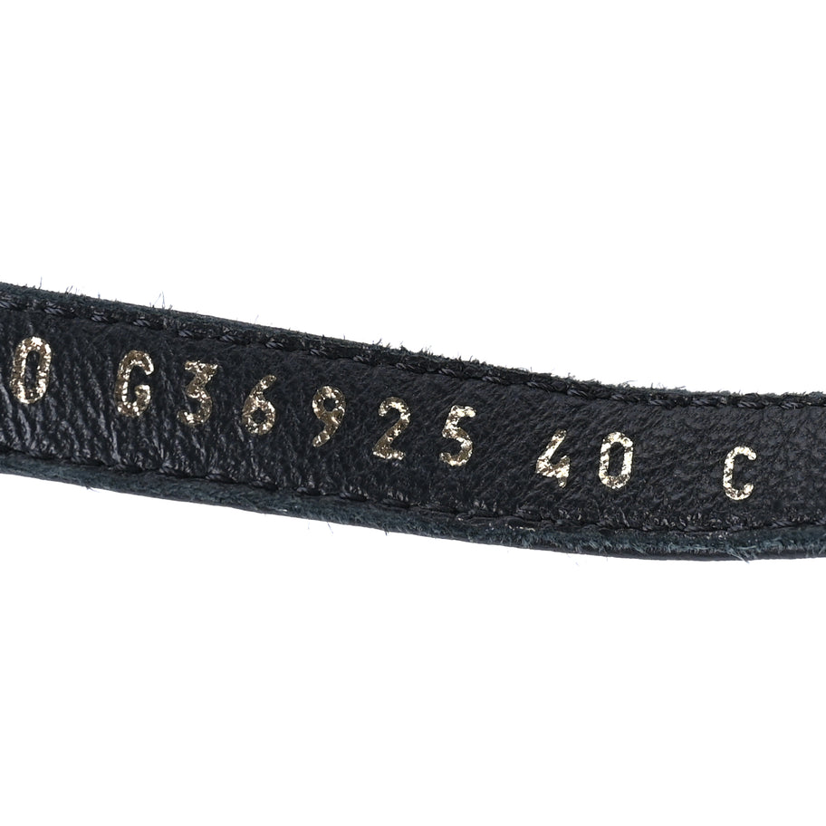 Chanel Lambskin Cord Chain CC Sandals 40 Black Image 8