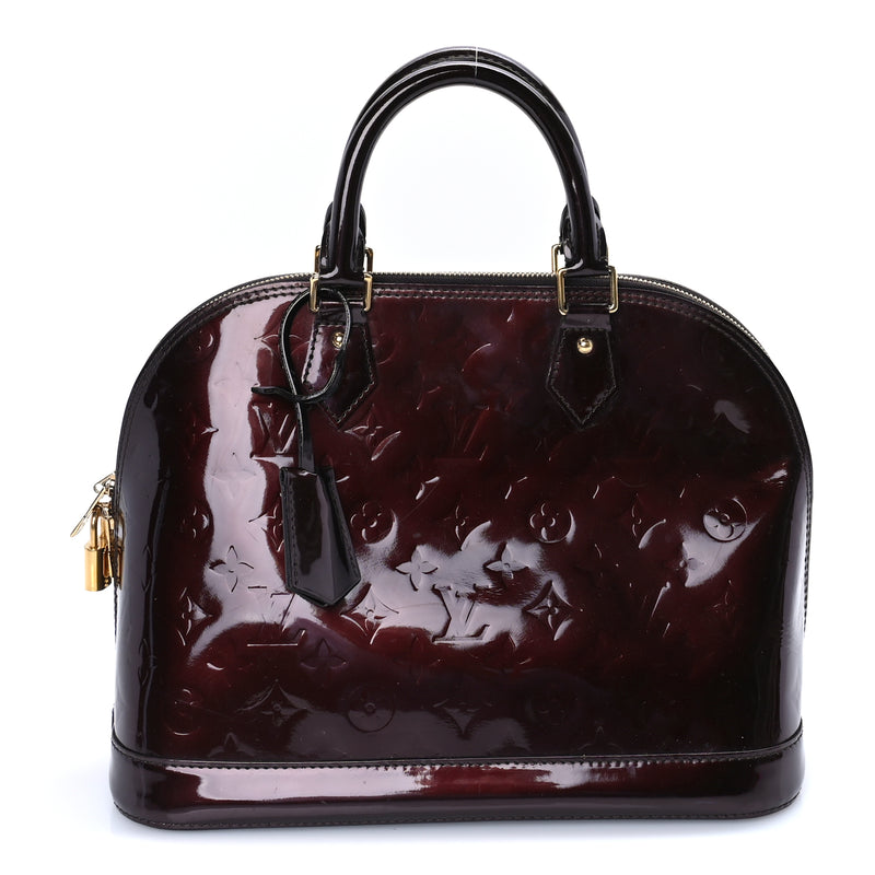  Louis Vuitton Vernis Alma PM Amarante