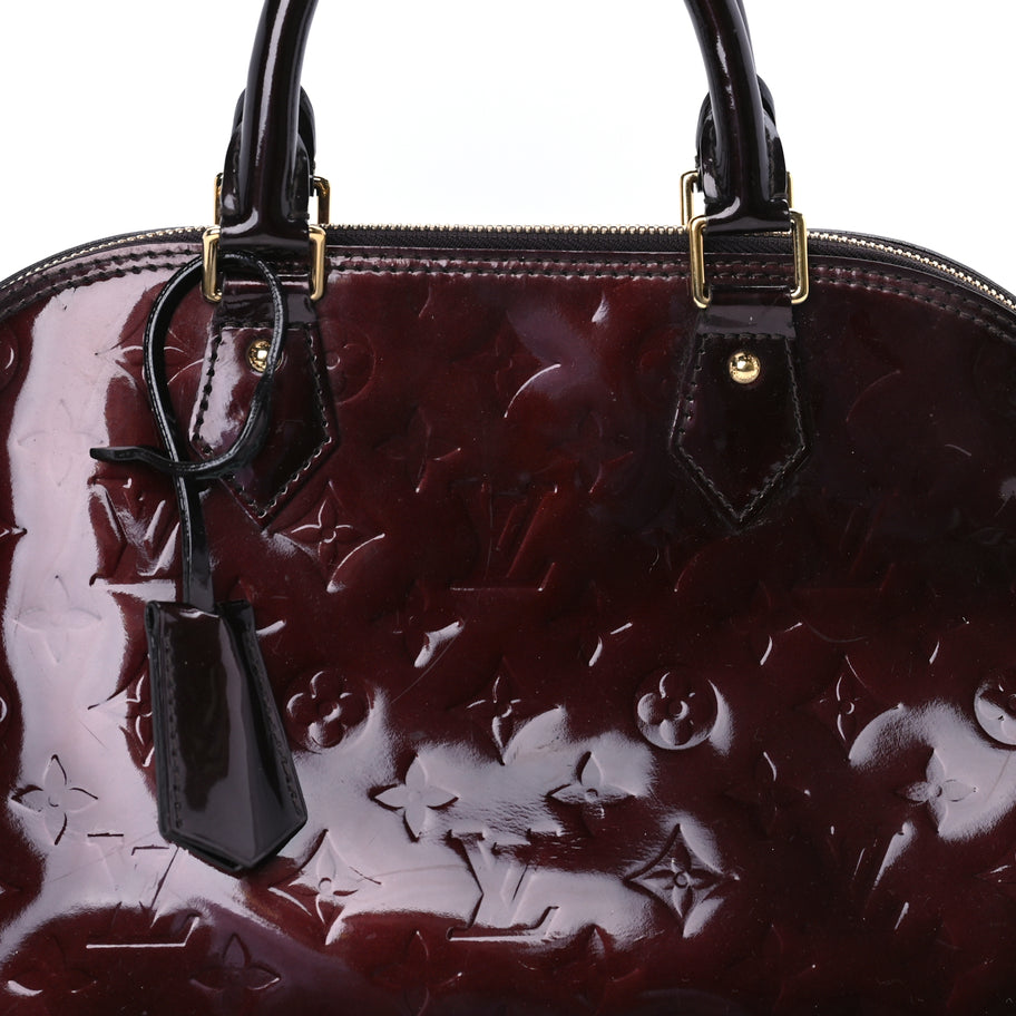 Louis Vuitton Vernis Alma PM Amarante Image 6