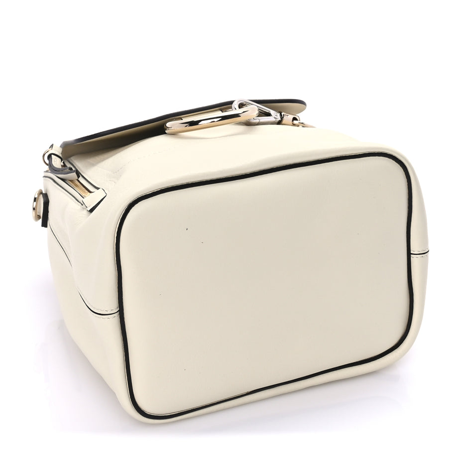 Chloe Suede Calfskin Small Faye Backpack  Off White Image 3