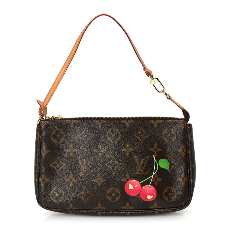  Louis Vuitton Monogram Cerises Pochette Accessories