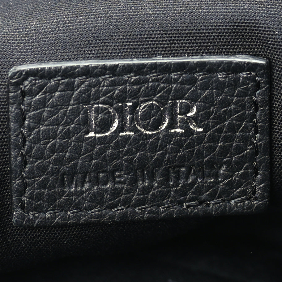 Christian Dior Oblique Mens Saddle Bag  Blue Image 5