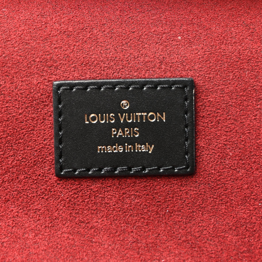 Louis Vuitton Empreinte Monogram Giant Vanity PM Black Beige Image 5