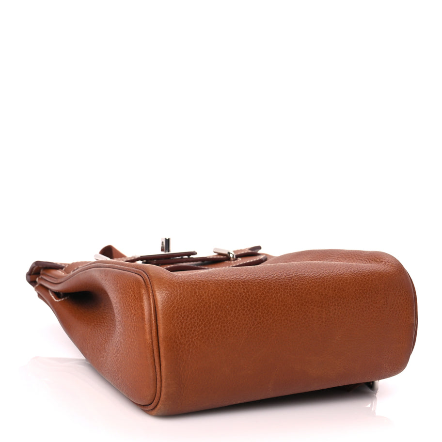 Hermes Barenia Faubourg Hac A Dos PM Backpack Fauve Image 3