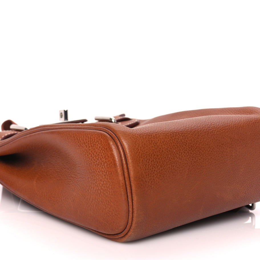 Hermes Barenia Faubourg Hac A Dos PM Backpack Fauve Image 7