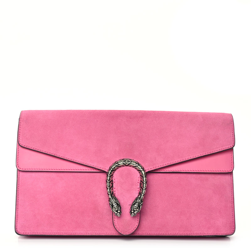  Gucci Suede Cudu Vitello Velvet Dionysus Clutch Tropical Flower