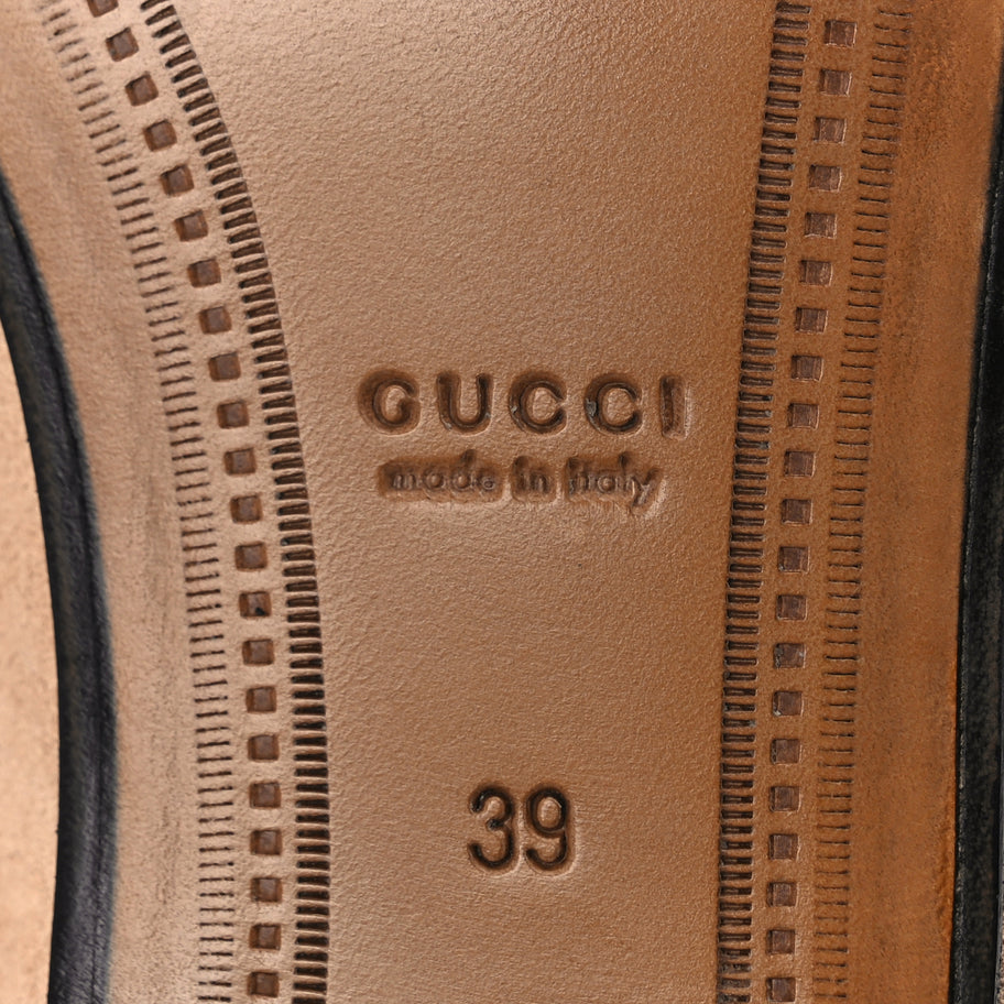 Gucci Suede Horsebit Womens Jordaan Loafers 39 Pink Sand Image 7