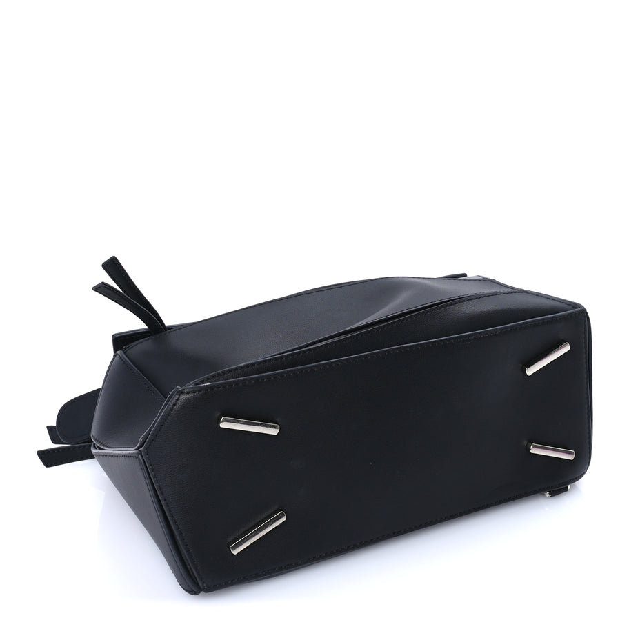 Loewe Calfskin Small Puzzle Bag  Black Image 3