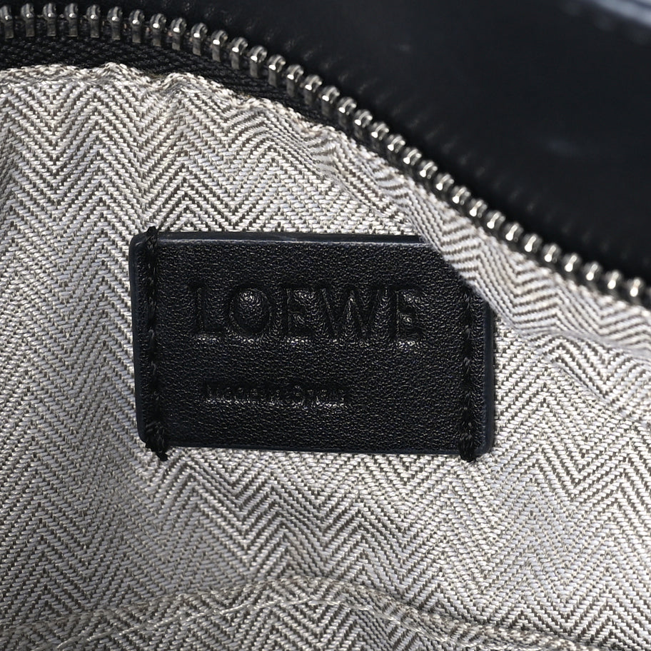 Loewe Calfskin Small Puzzle Bag  Black Image 5