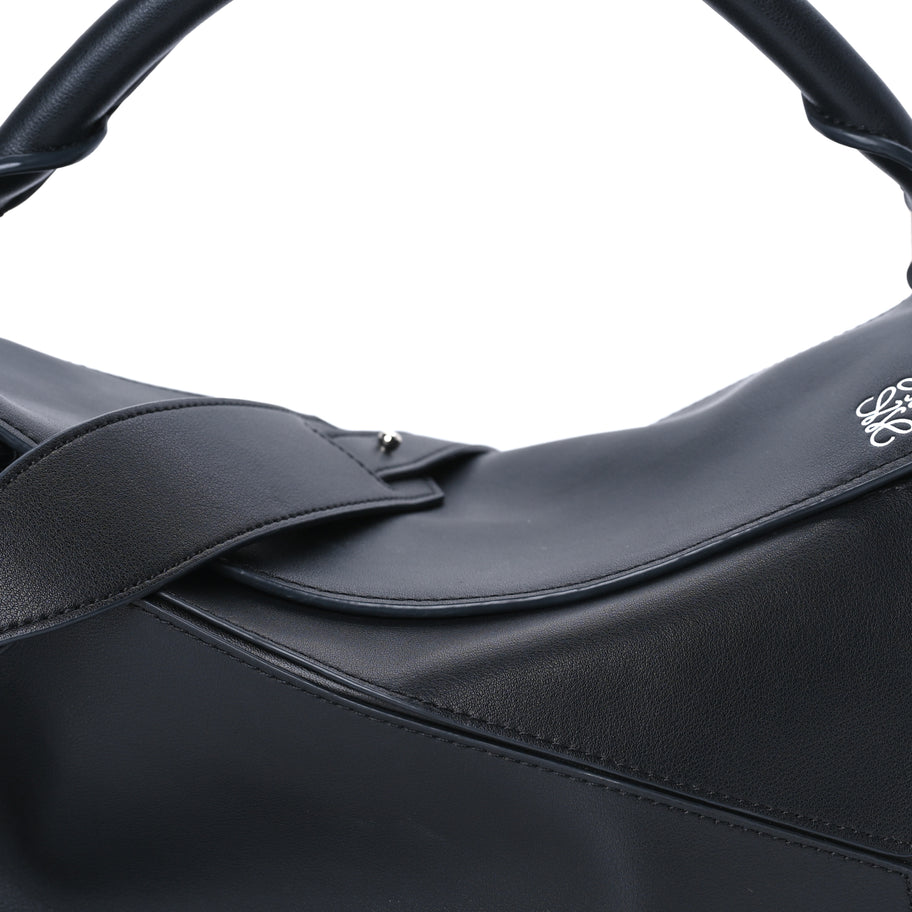 Loewe Calfskin Small Puzzle Bag  Black Image 6