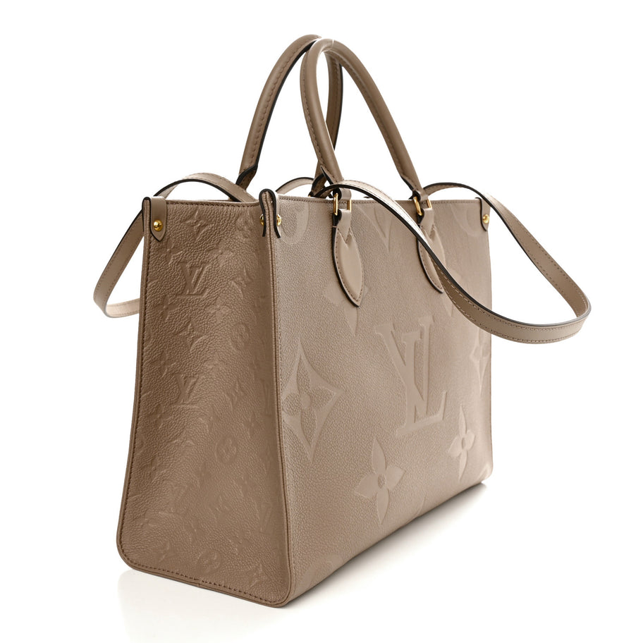 Louis Vuitton Empreinte Monogram Giant Onthego MM Tourterelle Image 2