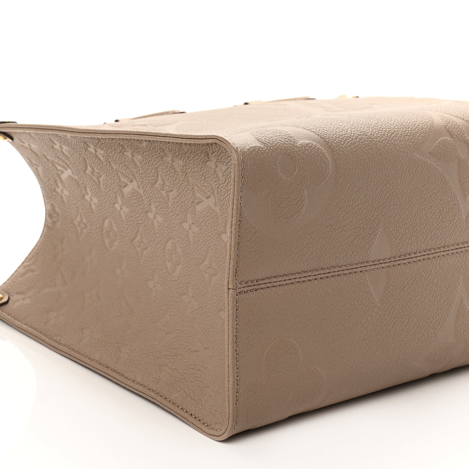 Louis Vuitton Empreinte Monogram Giant Onthego MM Tourterelle Image 7