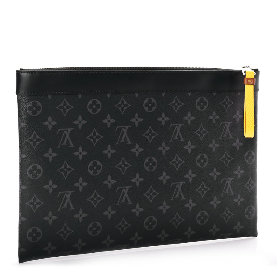 Louis Vuitton Monogram Eclipse Discovery Pochette GM Image 3