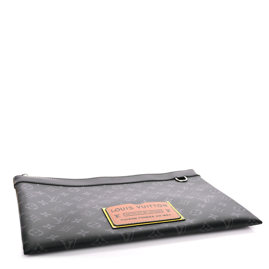 Louis Vuitton Monogram Eclipse Discovery Pochette GM Image 4