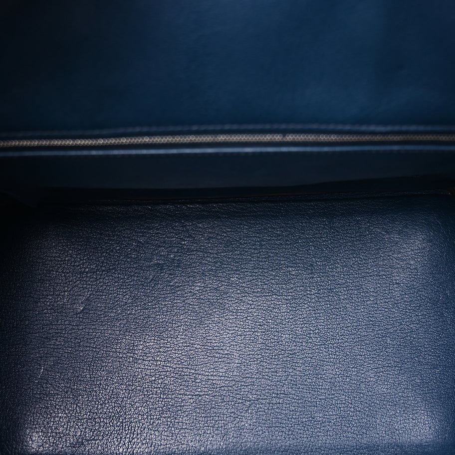 Hermes Togo Birkin 35  Bleu de Prusse Image 4