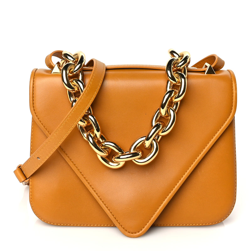  Bottega Veneta Calfskin Mount Envelope Bag Cob