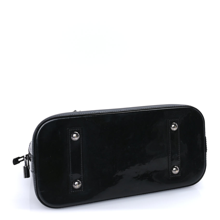 Louis Vuitton Vernis Alma PM Black Image 3