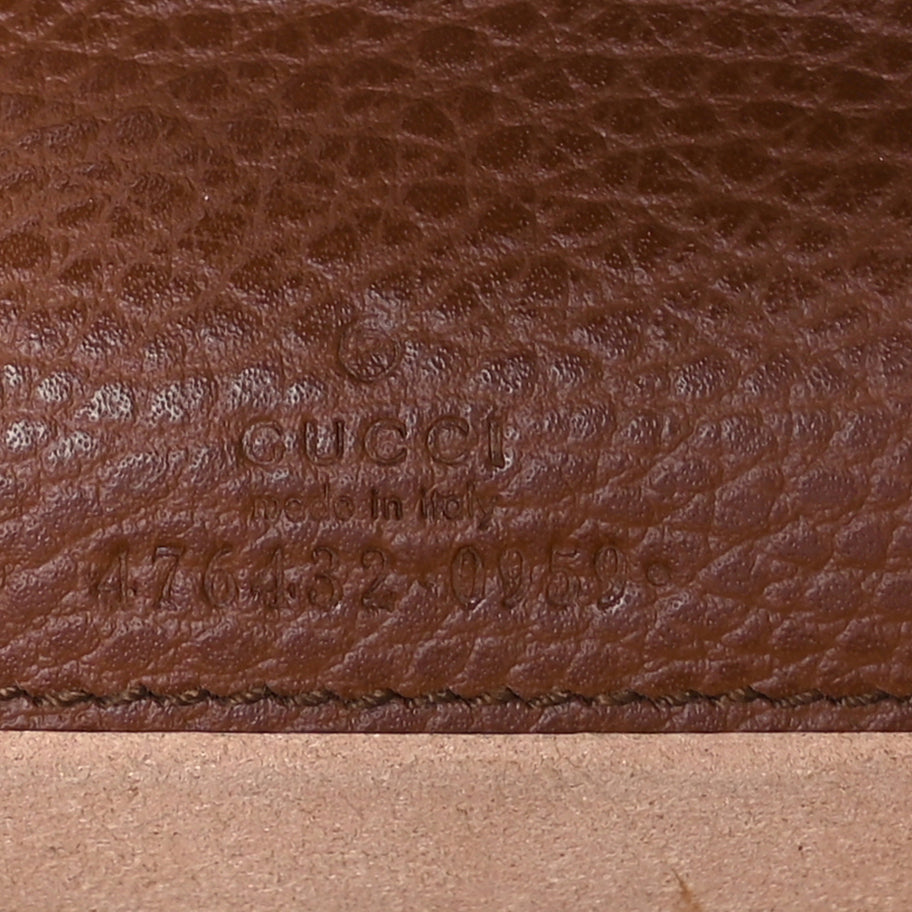 Gucci New Denim GG Monogram Dollar Calfskin Enamel Super Mini Dionysus Shoulder Bag Blue Tea Cuir Epilog Electric Blue Image 5