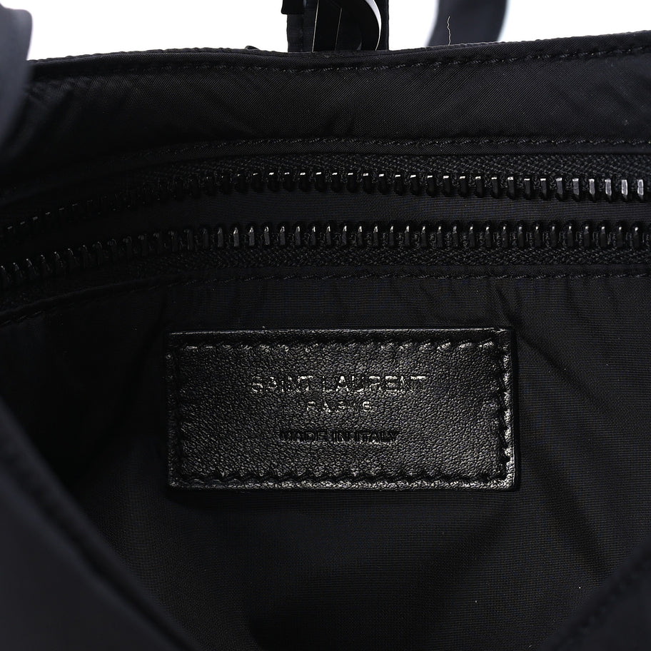 Saint Laurent Econyl Nylon Le 5 A 7 Hobo Black Image 5