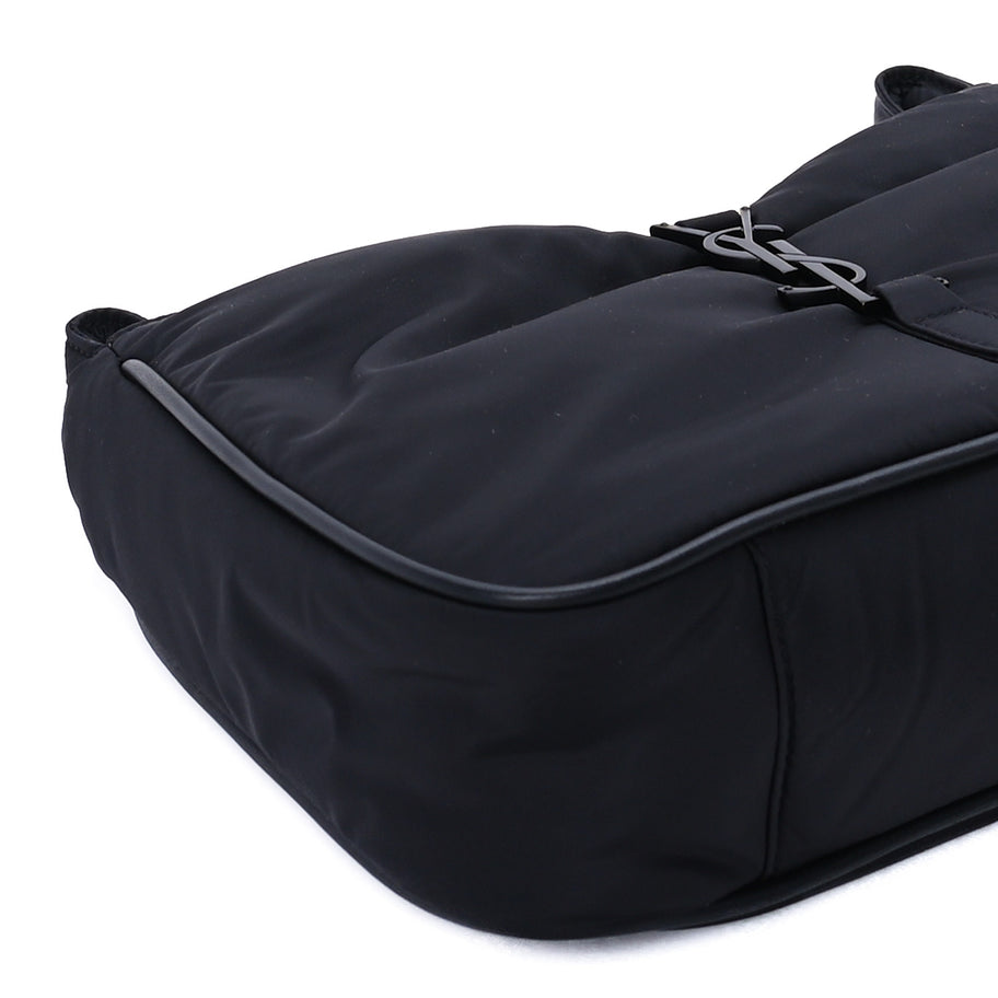Saint Laurent Econyl Nylon Le 5 A 7 Hobo Black Image 7
