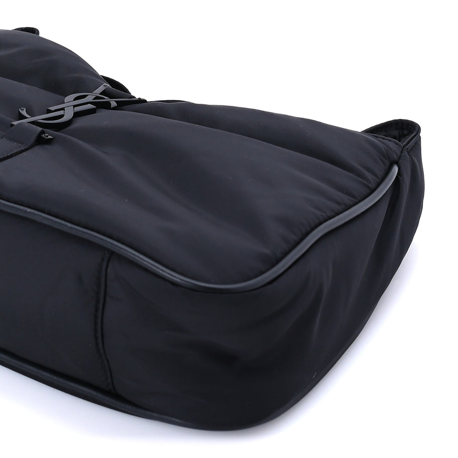 Saint Laurent Econyl Nylon Le 5 A 7 Hobo Black Image 8
