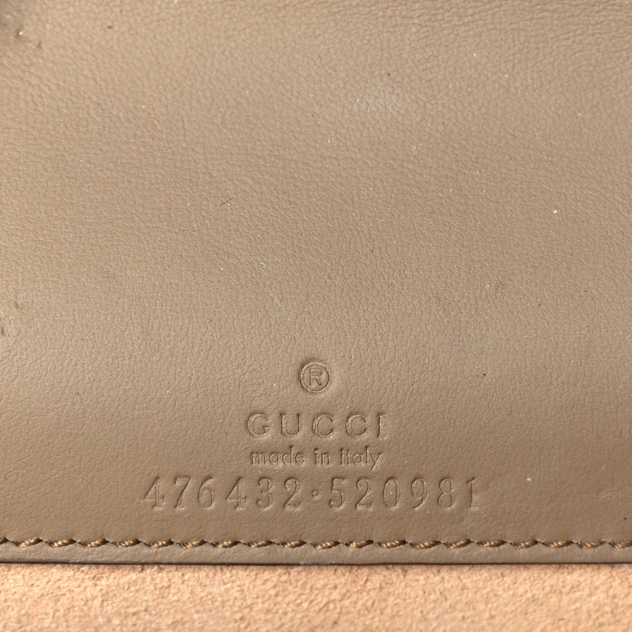Gucci GG Supreme Monogram Super Mini Dionysus Shoulder Bag Taupe Image 5