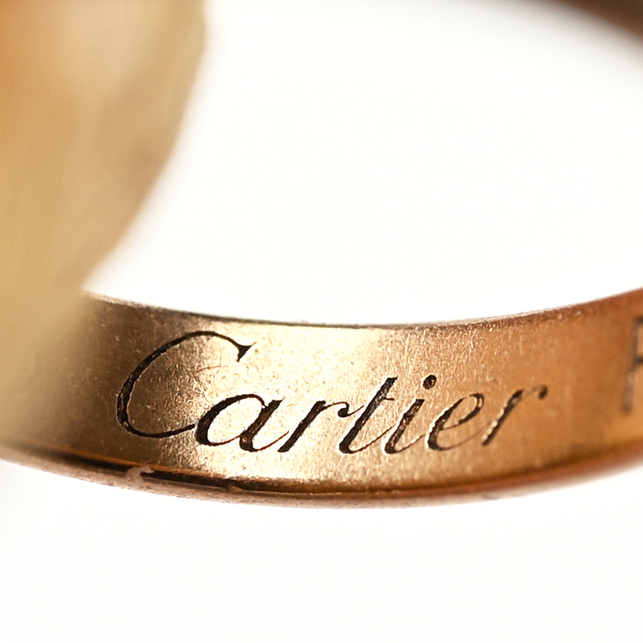Cartier 18K Pink Yellow White Gold Trinity Adjustable Cord Bracelet Gold Image 5