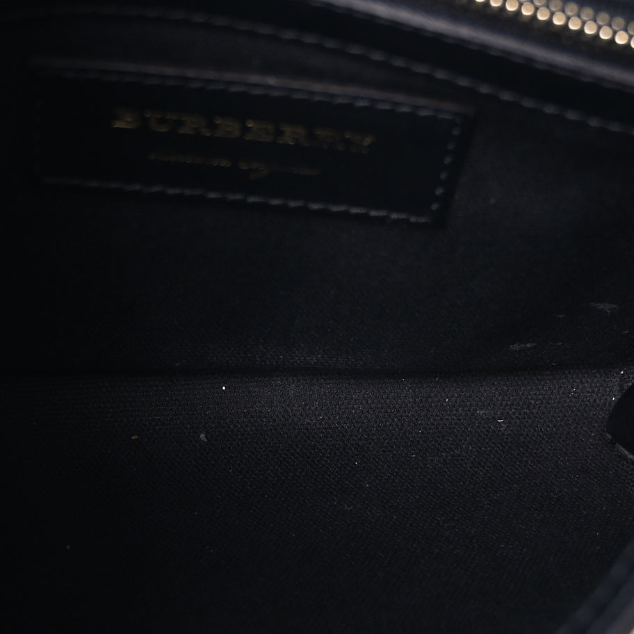Burberry Haymarket Check Small Loxley Crossbody Bright Toffee Image 4
