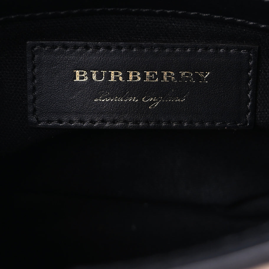 Burberry Haymarket Check Small Loxley Crossbody Bright Toffee Image 5