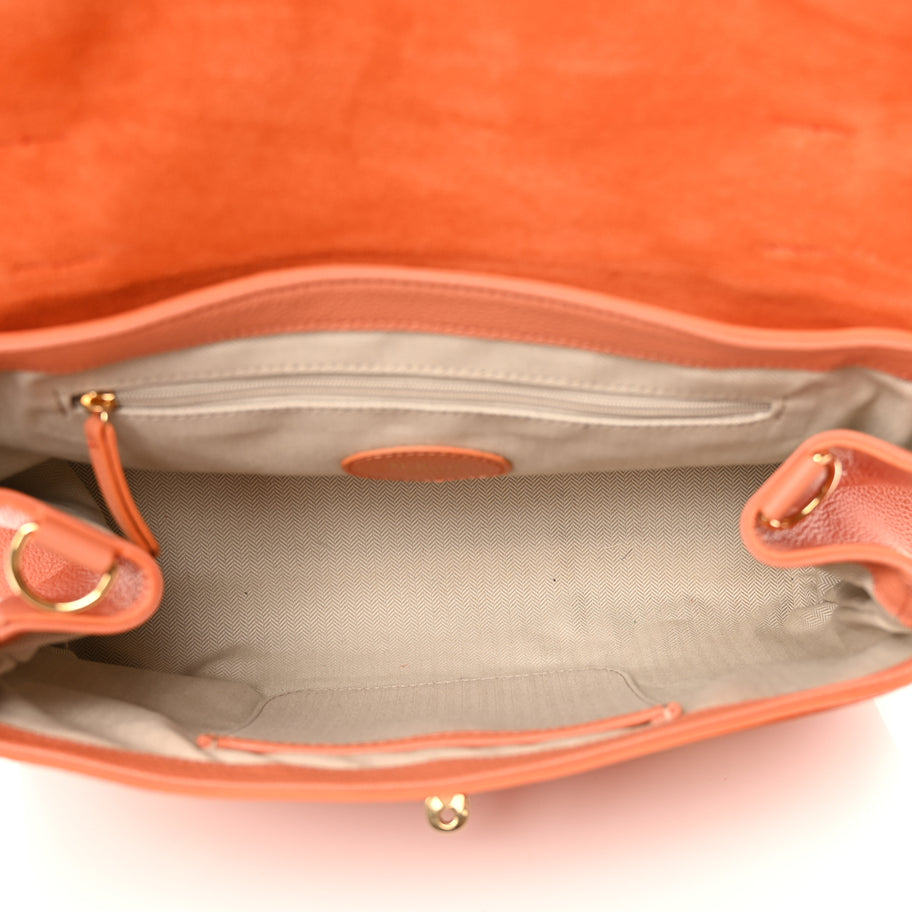 Mulberry Small Classic Grain Medium Alexa Apricot Image 4