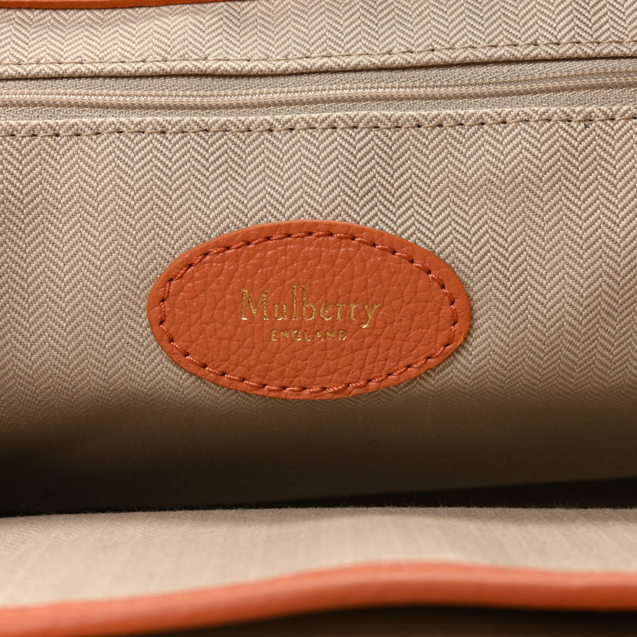 Mulberry Small Classic Grain Medium Alexa Apricot Image 5