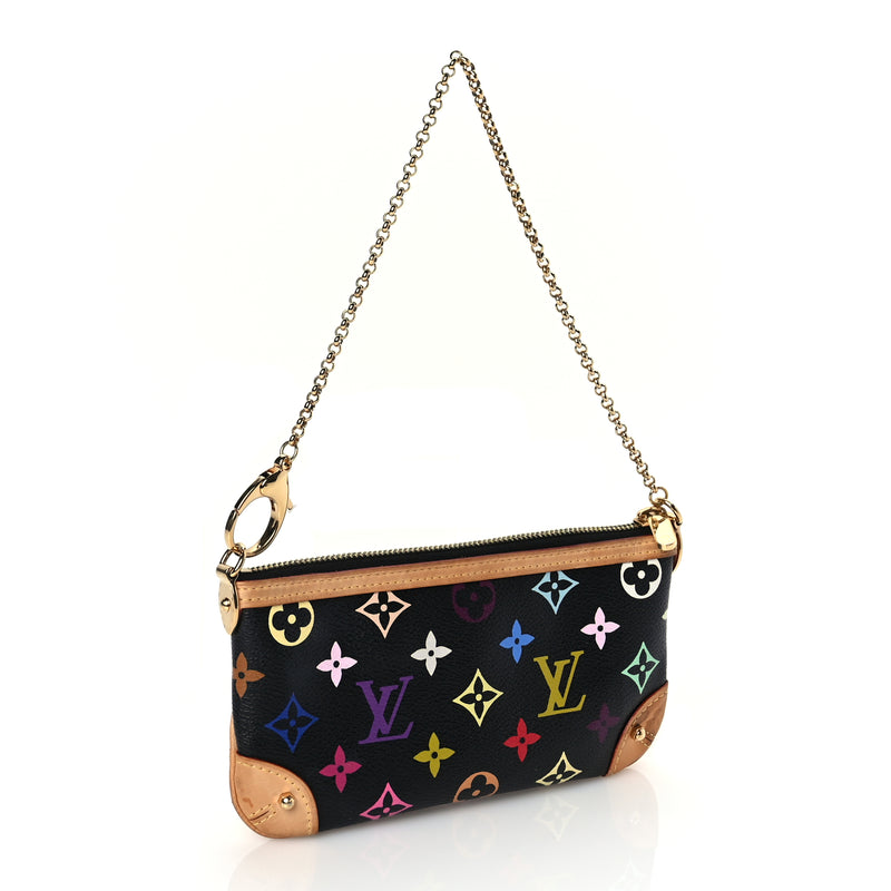  Louis Vuitton Monogram Multicolor Pochette Milla MM