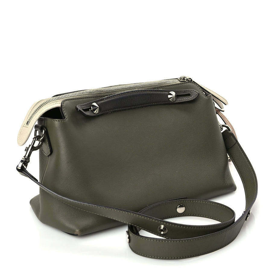 Fendi  Vitello Dolce 4 Color Medium By The Way Boston Bag Equatore Plaster Multicolor Image 2