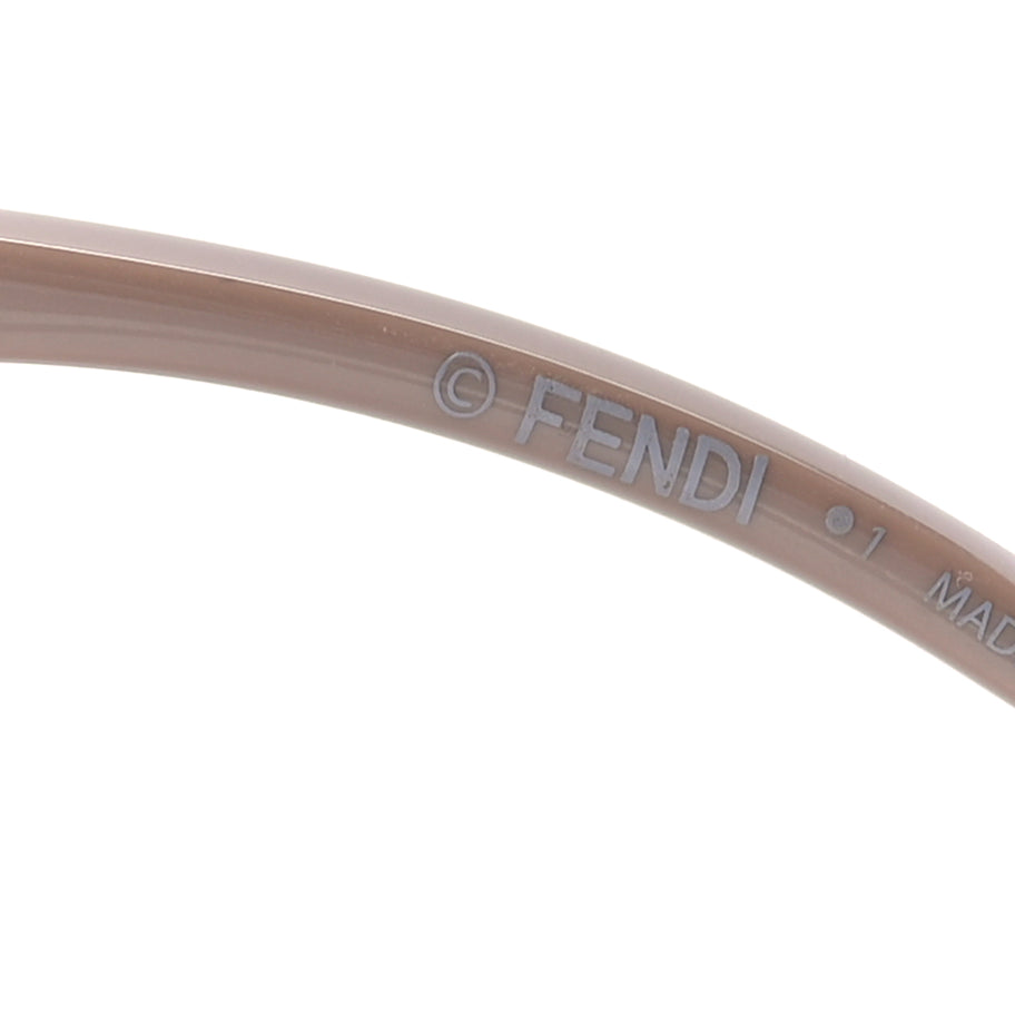 Fendi Acetate Interlace Cat Eye Sunglasses FE40171I Brown Ivory Image 6