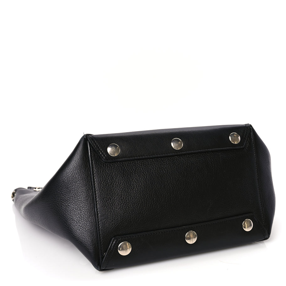 Mulberry Calfskin Studded Camden Bucket Black Image 3