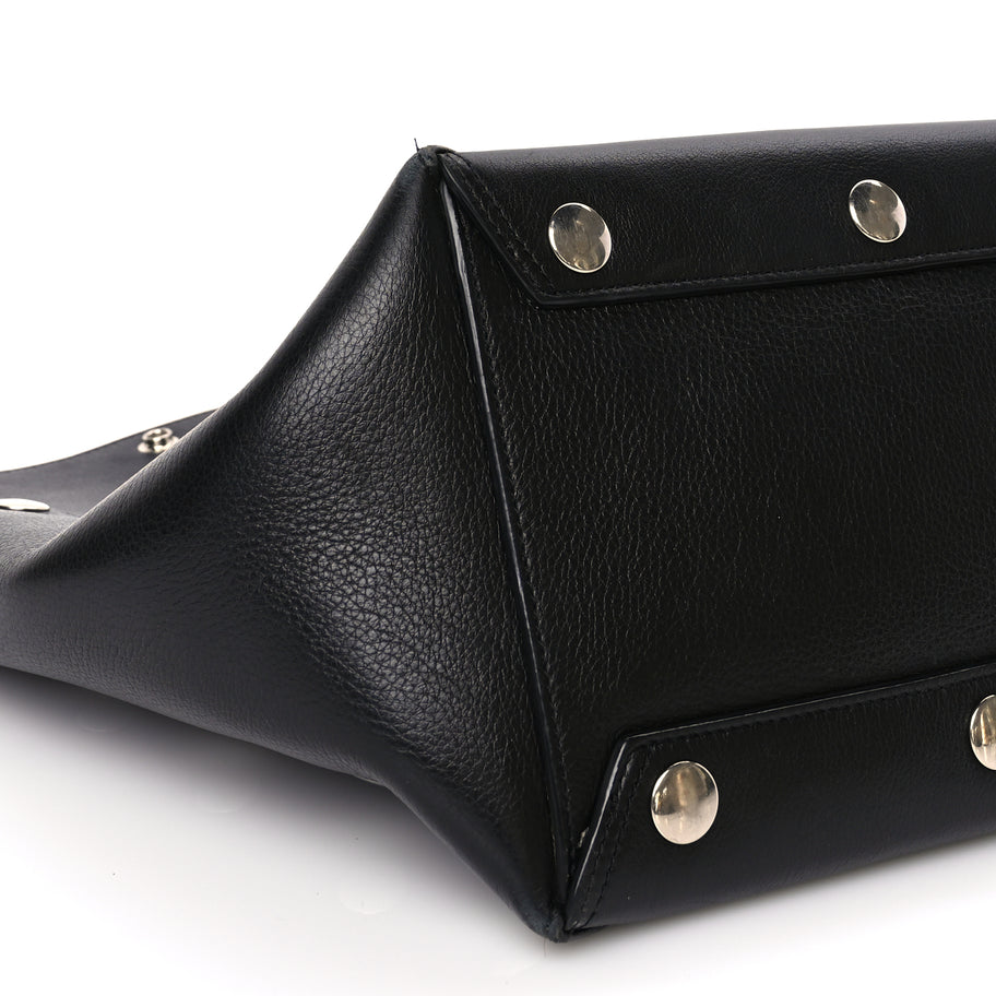 Mulberry Calfskin Studded Camden Bucket Black Image 7