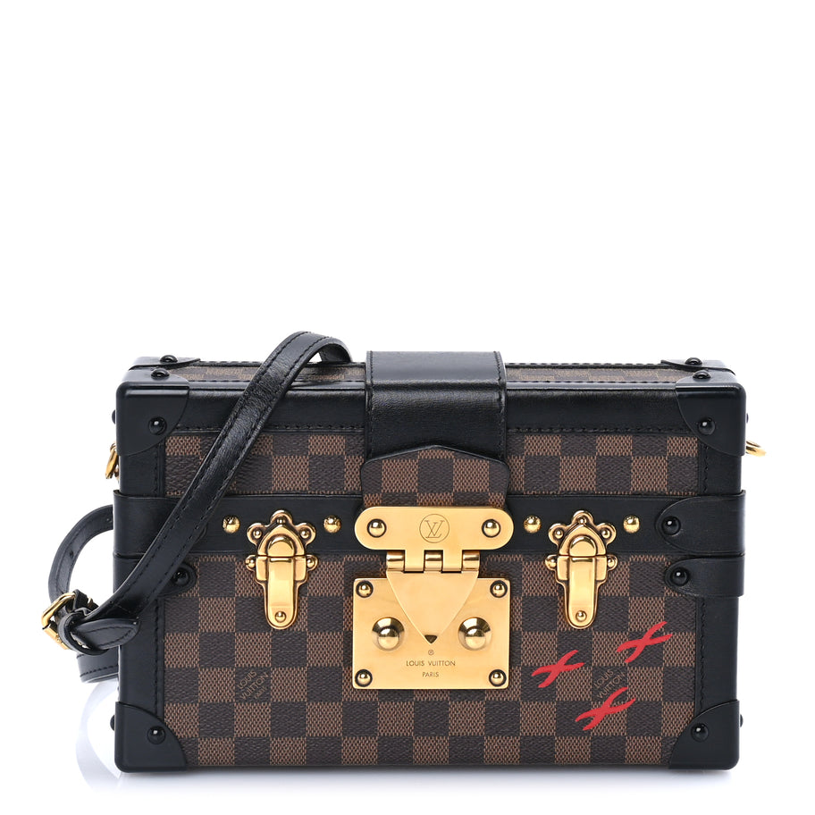 Louis Vuitton Monogram Petite Malle Black Image 1
