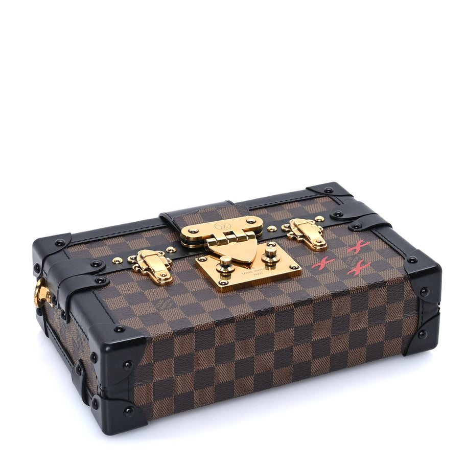 Louis Vuitton Monogram Petite Malle Black Image 3