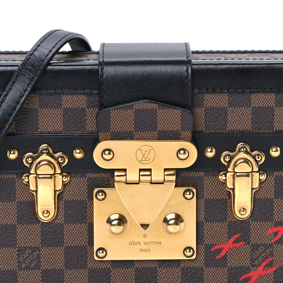 Louis Vuitton Monogram Petite Malle Black Image 6