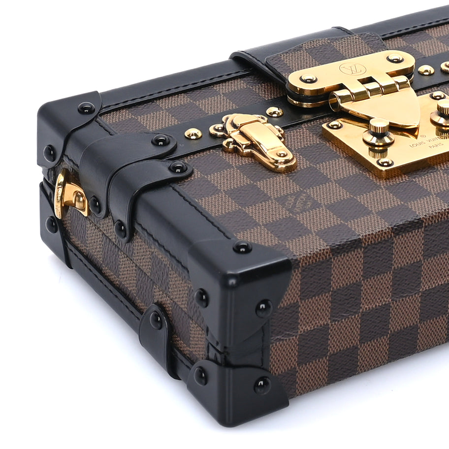 Louis Vuitton Monogram Petite Malle Black Image 7