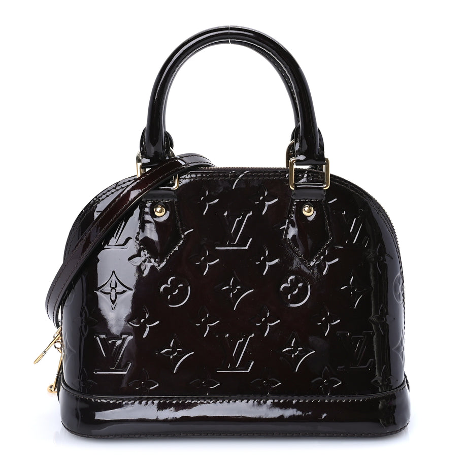 Louis Vuitton Vernis Alma BB Amarante Image 1