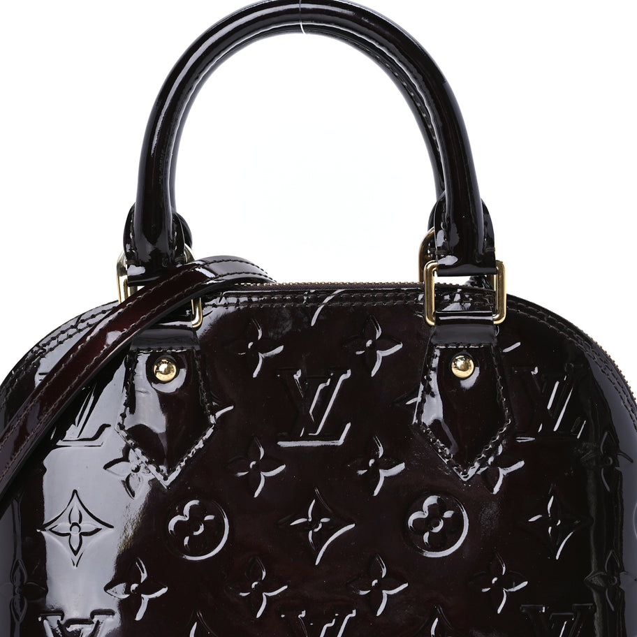 Louis Vuitton Vernis Alma BB Amarante Image 6