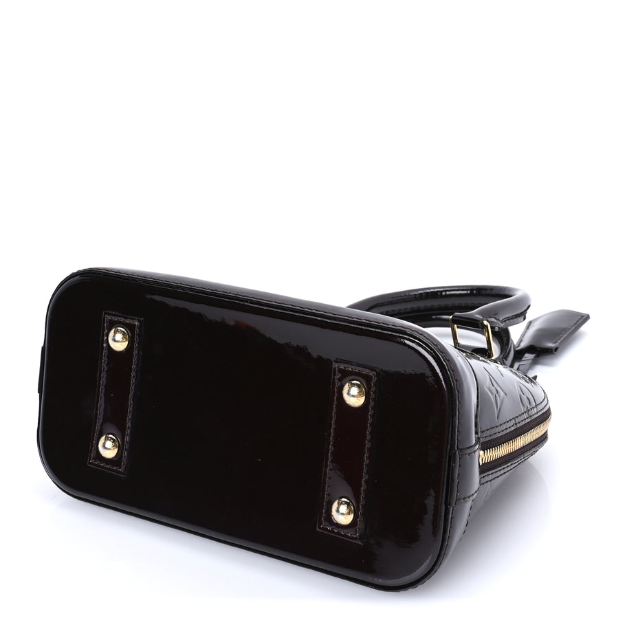 Louis Vuitton Vernis Alma BB Amarante Image 8
