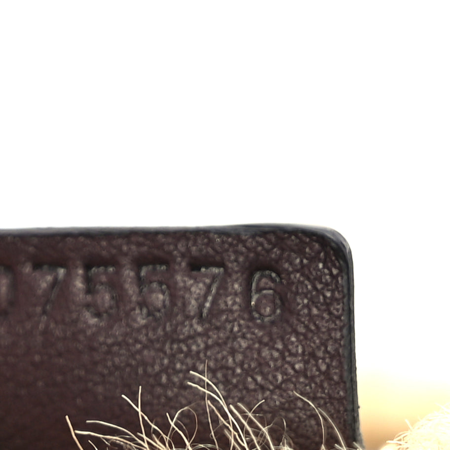 Burberry Shearling Small Shield Sling Bag Black Image 5