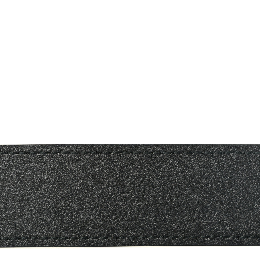 Gucci Calfskin Double G 30mm Belt 75 30  Black Image 3
